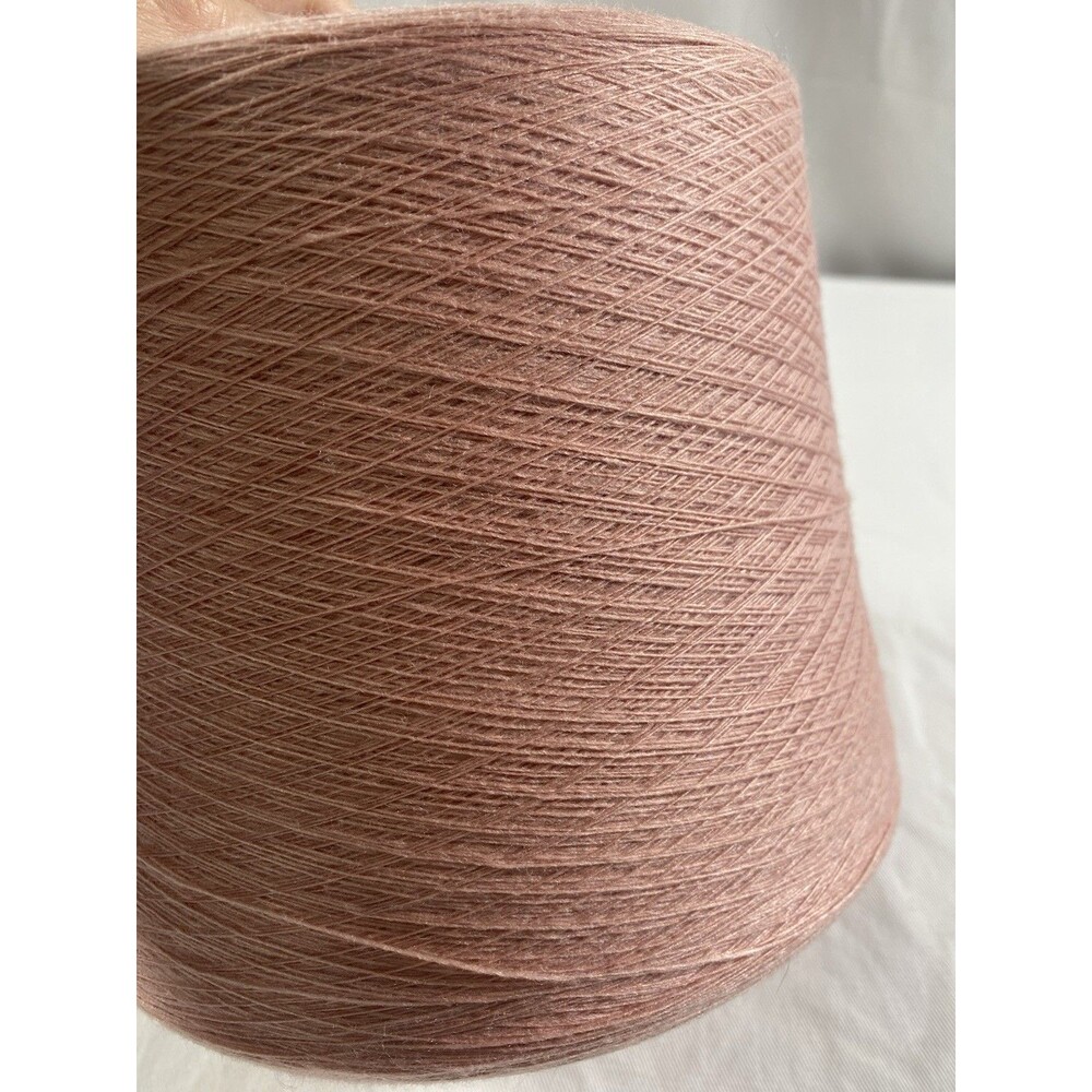 Cone Yarn Spool Yarn Pink 1220g Net Weight #710